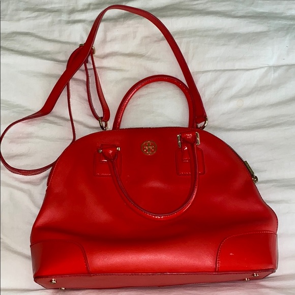 Tory Burch Handbags - Tory Burch Red Shoulder Bag